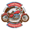 Cadeau rétro moto moto Amérique