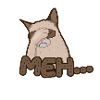 Meh - annoyed cat - Fail