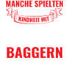Bagger Baggerfahrer Geschenk