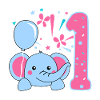 1. Anniversaire bébé bébé