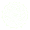 Mandala 16 blanc