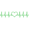 Electrocardiogram in love