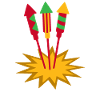 Rocket Fireworks Pyro