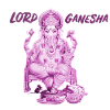 Lord Ganesha Violet