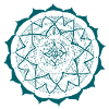 Mandala 16 in petrol