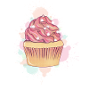 Fluffy Cupcake