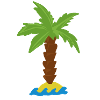 Palm sun beach and sea