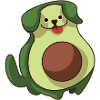 avocado dog funny