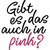 Mädchen Spruch pink