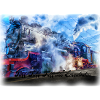 Idée cadeau design train locomotive