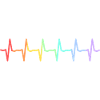 Rainbow heartbeat
