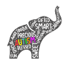 Autism Awareness Elephant