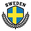 Sverige | Svensk flag våbenskjold Gave