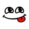 smile langue lol mdr ptdr
