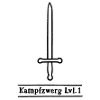 Kampfzwerg Level 1