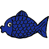 Blauer Fisch