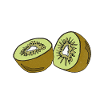 Kiwi Summer Fruit Delicious Fun Gift