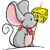 Mouse with cheese