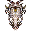 Schlangen Tribal Cobra
