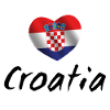 Croatia heart | Croatian flag gift