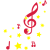 Musik und Sterne