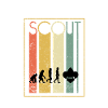 Scout Camping Nature Gift · Evolution