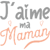 J'aime ma maman cadeau