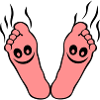 pied pue fume odeur 1