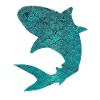 Shark // asteikot, kala, hai, valtameri, meri, kynnet