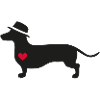 Dachshund -minimal- The cool DonWaldino