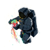 Astronaute avec méduse