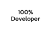 100% Developer