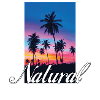 Natural tropical landscape