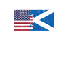 American + Scottish = Perfection Flag