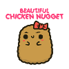 Chicken Nugget Kids T-Shirt