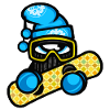snowboard de sports d'hiver