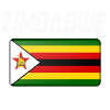 zimbabwe roots flag white geschenk