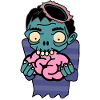 zombie eat brain