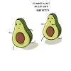 Avocado lover vegan vegetarian gift