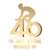 40th birthday cyclist
