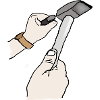 hammer and chisel
