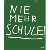 No more school!