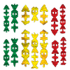 Indigenous Tribal Pattern Motifs Reggae