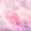 Ciel aquarelle nuages rose