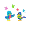 Les oiseaux pépient