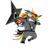 Einhorn Ninja Dabbing