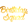 Équipe d'anniversaire