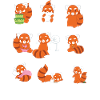 Red Panda - Ourson - Émotions - Émoticône