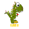 Dino love - RAWR Dinosaurs love