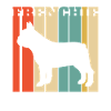 Retro Frenchie, French Bulldog